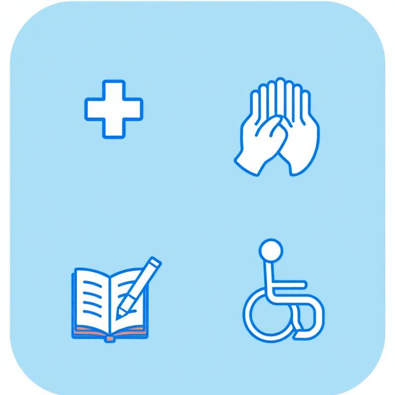 Learning support assistant working with a child